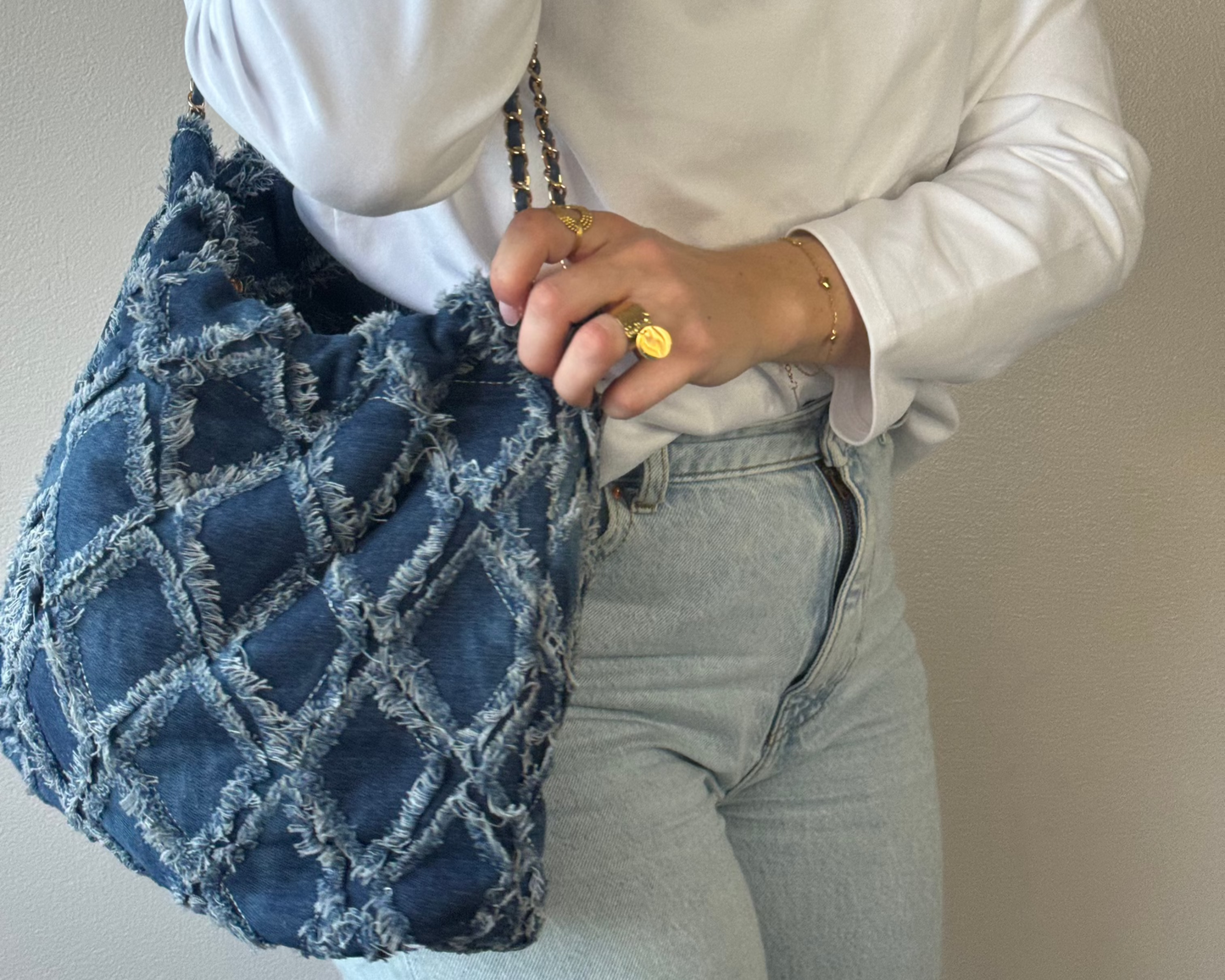 Sac cabas en Jean