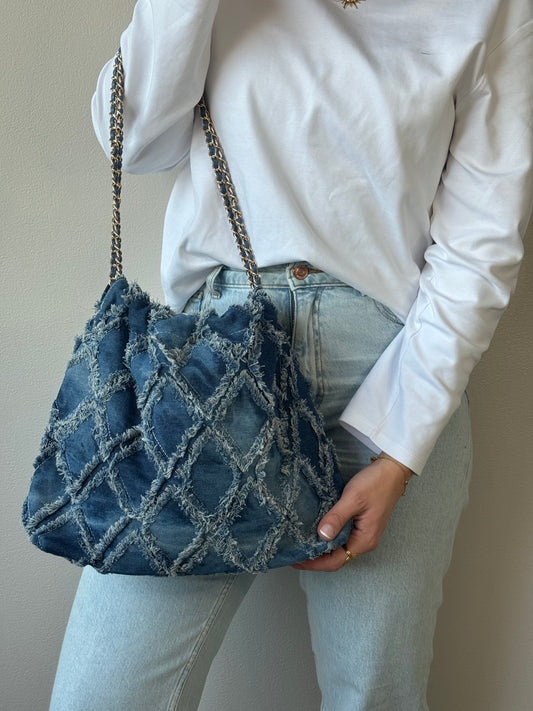 Sac cabas en Jean